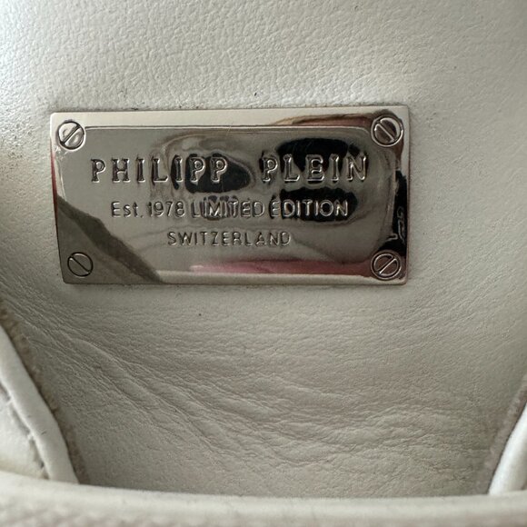 Philipp Plein Lo-Top Sneakers Hexagon, Size 44/ US 11 - Picture 12 of 17